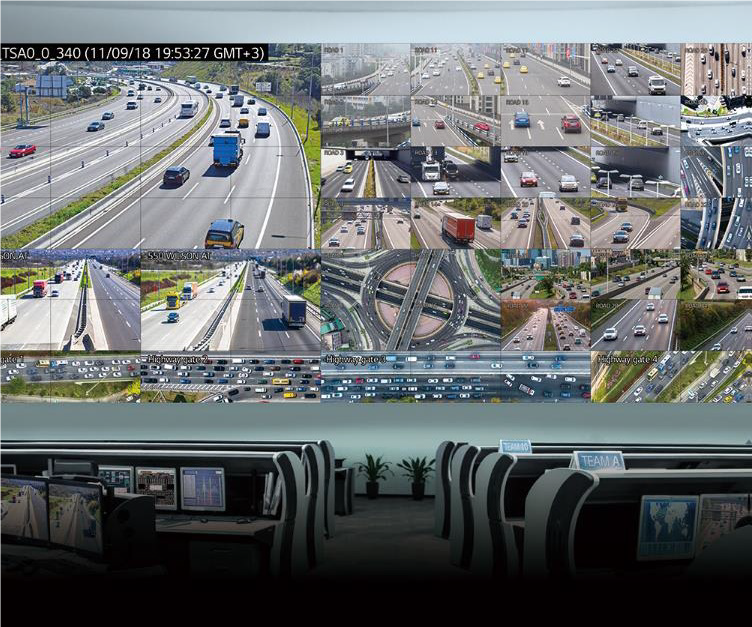 Giải pháp display control room giám sát quản lý giao thông