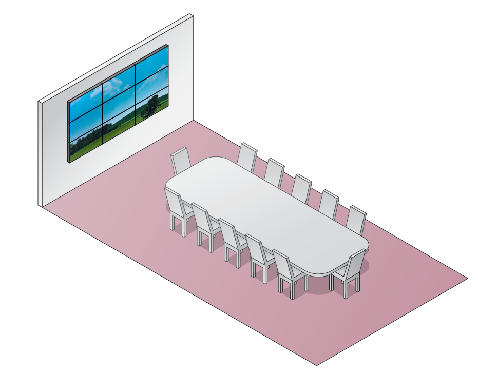 Giải pháp màn hình video wall tiết kiệm không gian savitel