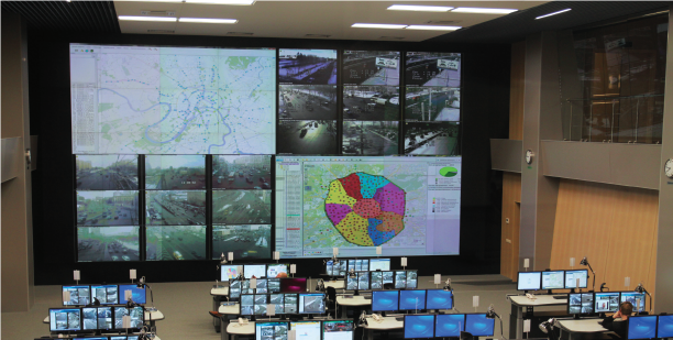 Hệ thống điều khiển Video Wall trung tâm giám sát giao thông savitel