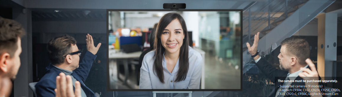 Samsung Crystal UHD Signage ứng dụng cuộc gọi video